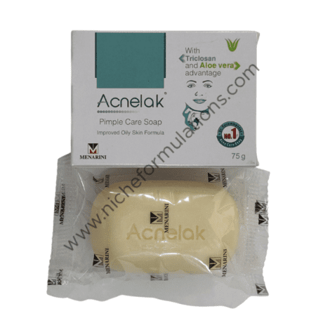 Acnelak Pimple Care Soap with Triclosan and Aloe Vera