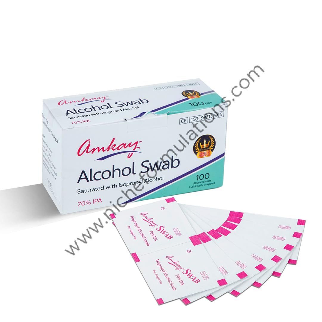 Amkay Alcohol Swab | Sterile Antiseptic Cleaning Swabs to Clean Cuts ...