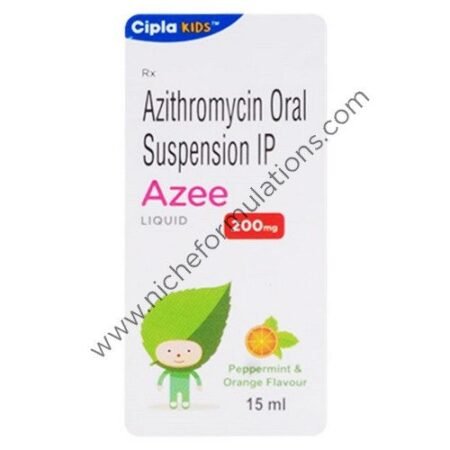 Azee 200mg Liquid Peppermint & Orange