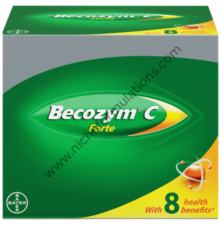 Becozym C Forte Tablet with Biotin, Vitamin C & B Complex