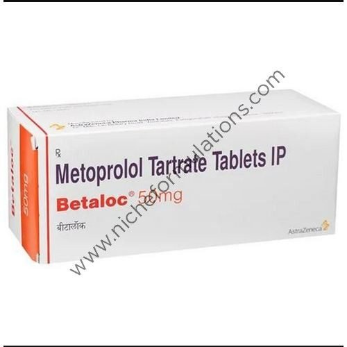 Betaloc 50mg Tablet Exporter from India - nicheformulations.com