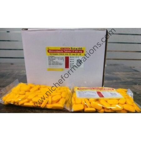 Bulk Metronidazole Tablets 400mg (Oval/Yellow)