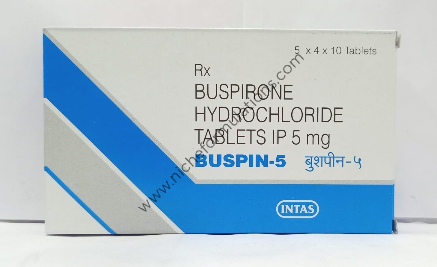 Buspin 5mg Tablet - Niche Formulations