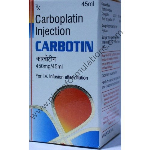Carbinject Injection Carbotin 450mg Injection - Niche Formulations