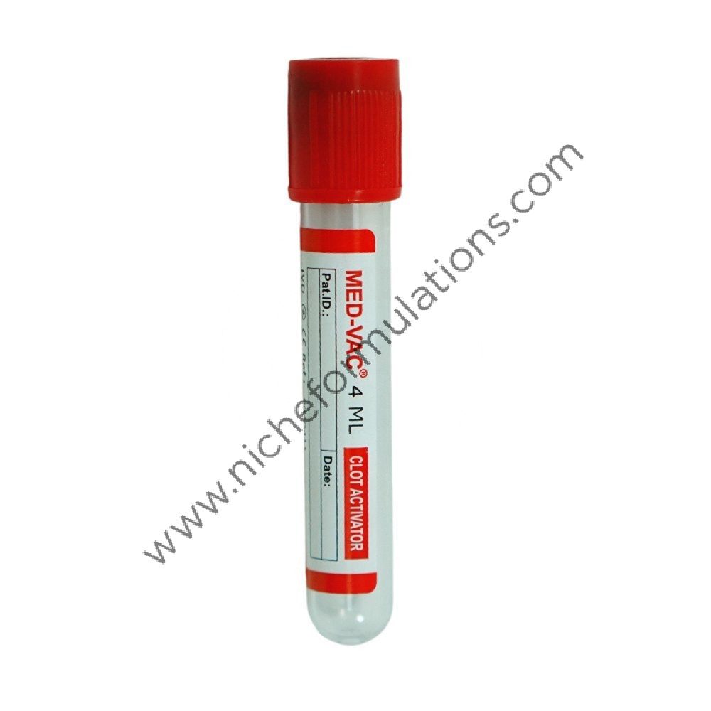 Clot Activator Vacuum Blood Collection Tube