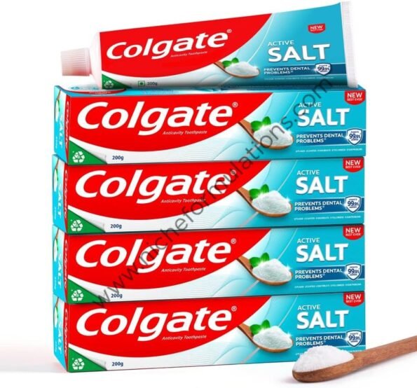 Colgate Active Salt Anticavity Toothpaste 200gm Each Buy 3 1 1 - Niche Formulations