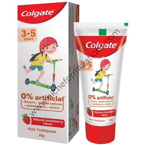 Colgate Kids Toothpaste (3-5 Years) Natural Strawberry