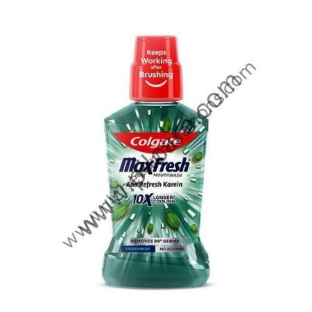 Colgate MaxFresh Plax Mouth Wash Fresh Mint