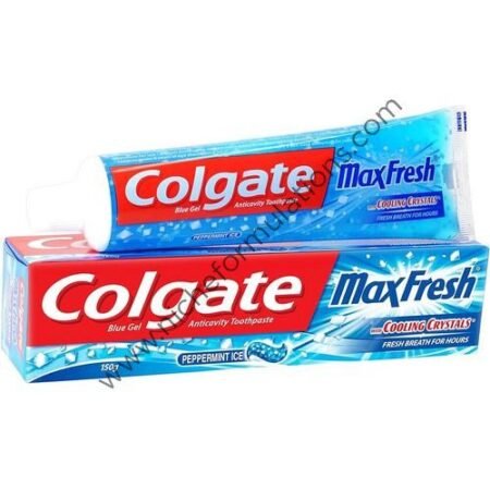 Colgate Maxfresh Peppermint Ice Blue Gel Toothpaste