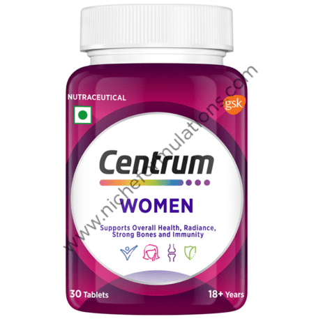Centrum Women Vegetarian Tablets for Muscles, Heart, & Immunity | World's No.1 Multivitamin & Multimineral