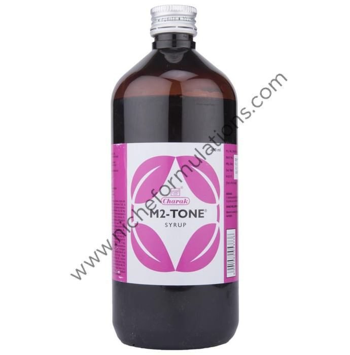 Charak M2-Tone Syrup | Non-Hormonal Menstrual Modulator - Niche ...
