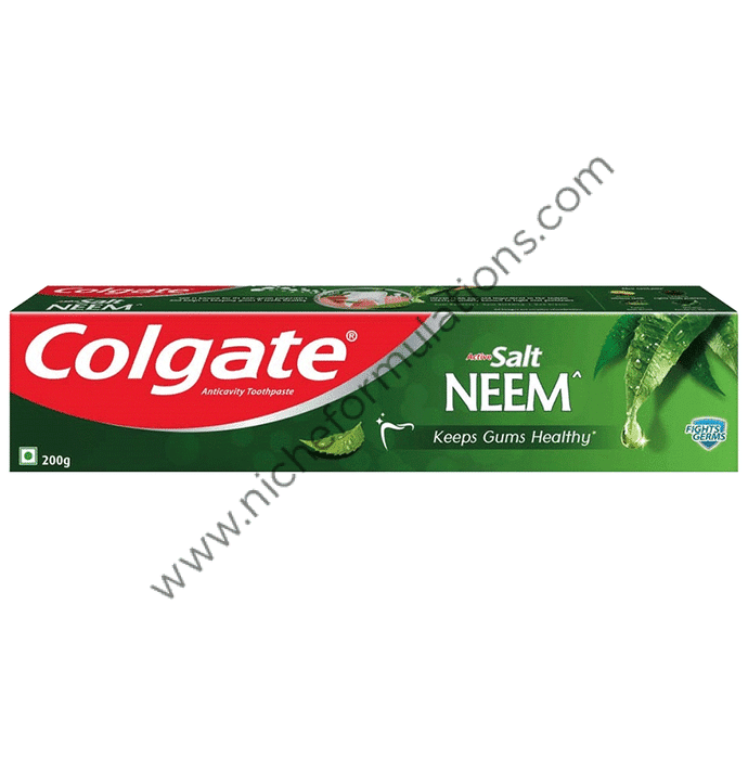 Colgate Active Salt Toothpaste | for Healthy Teeth & Gums Neem ...