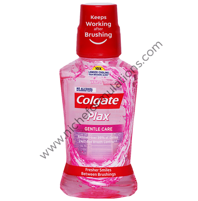 Colgate Plax Gentle Care | Alcohol-Free Mouth Wash - Niche Formulations