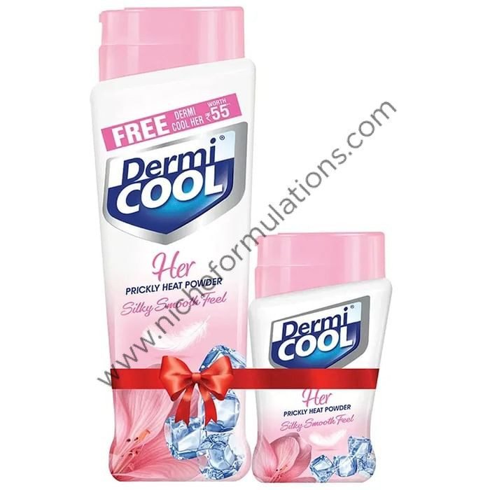 Dermi Cool Her Prickly Heat Powder with Dermi Cool Her prickly Heat ...