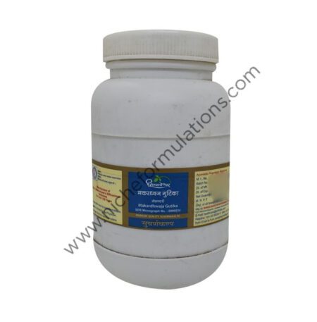 Dhootapapeshwar Makardhwaja Gutika Premium Quality Suvarnakalpa Tablet