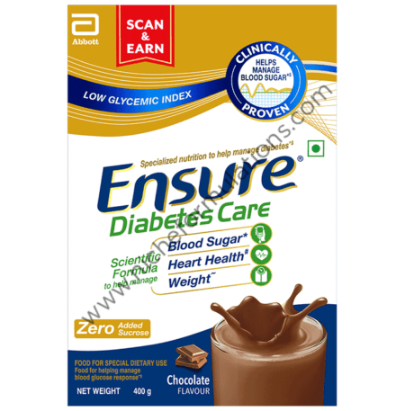 Ensure Diabetes Care Specialized Nutrition Drink Powder Chocolate