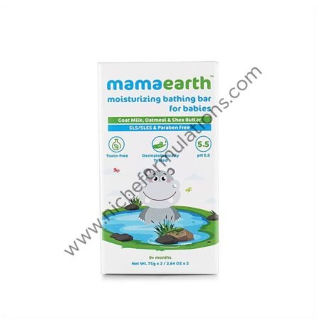 Mamaearth Moisturizing Bathing Bar for Babies (75gm Each)