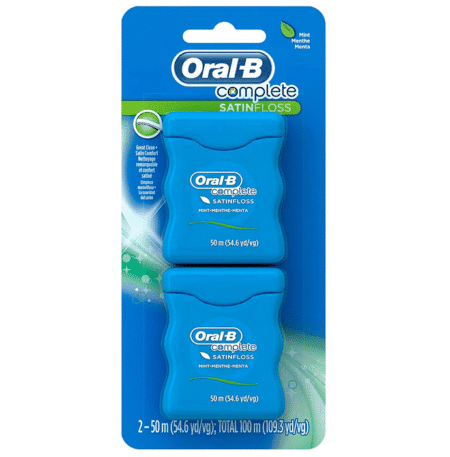 Oral-B Complete Satin Floss (50m Each)