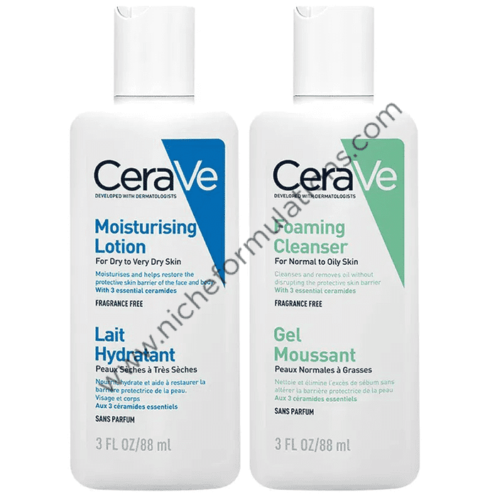 CeraVe Daily Routine for Normal to Oily Skin - Niche Formulations