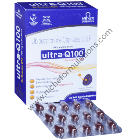 Ultra-Q 100mg Capsule