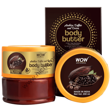 WOW Skin Science Arabica Coffee and Cocoa Body Butter
