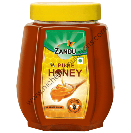 Zandu Pure Honey with No Added Sugar