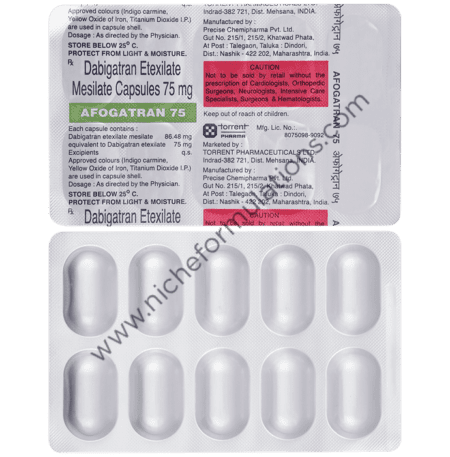 Afogatran 75mg Capsule