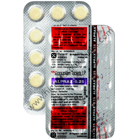 Alprax 0.25 Tablet