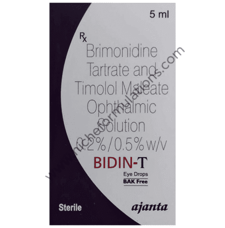 Bidin T Eye Drops BAK Free