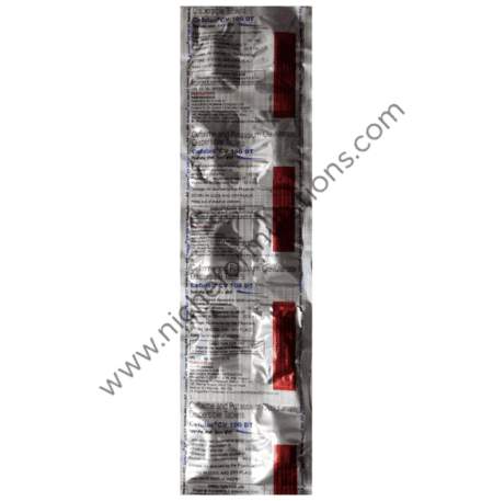 Cefolac CV 100 DT Tablet