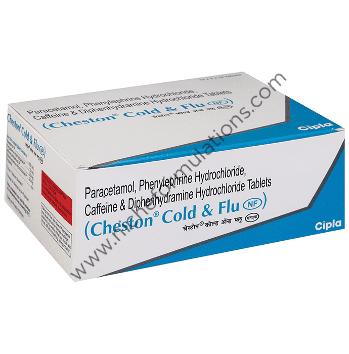 Cheston Cold and Flu NF Tablet - Niche Formulations
