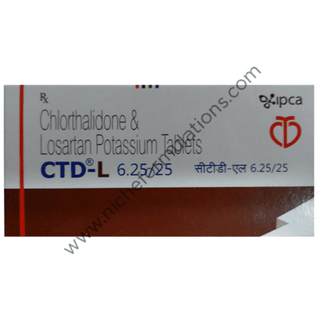 CTD-L 6.25/25 Tablet