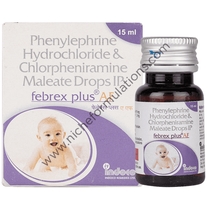 Febrex Api Febrex Plus AF Oral Drops - Niche Formulations