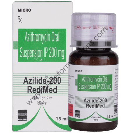 Azilide RediMed 200mg Syrup