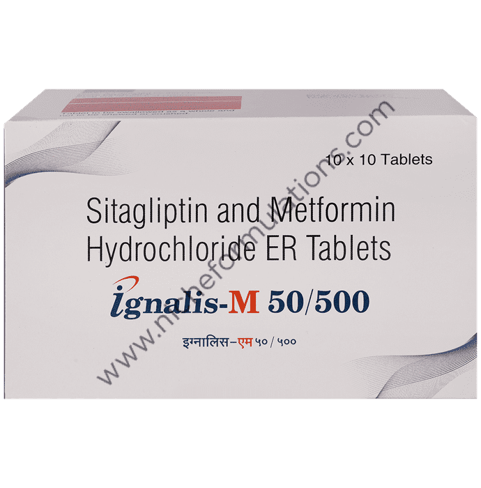 Ignalis-M 50/500 Tablet ER