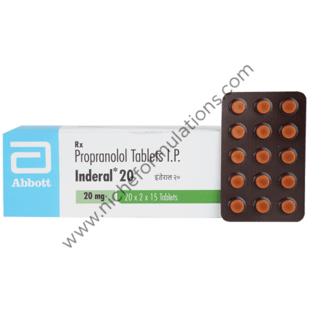 Inderal 20mg Tablet