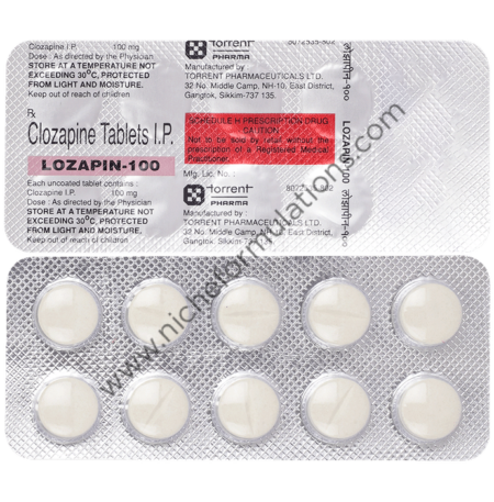 Lozapin 100mg Tablet