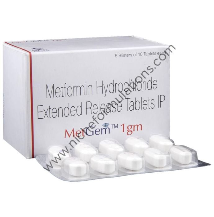 Metgem 1gm Tablet ER