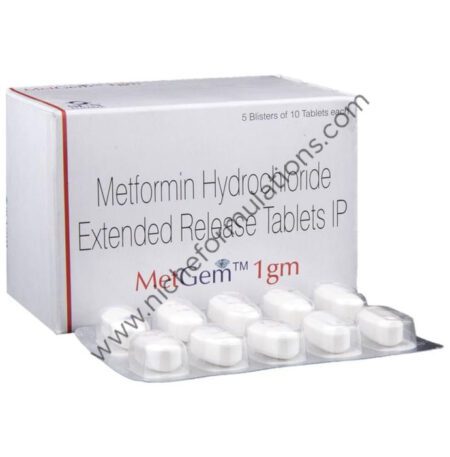 Metgem 1gm Tablet ER