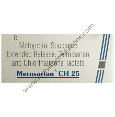 Metosartan CH 25 Tablet ER