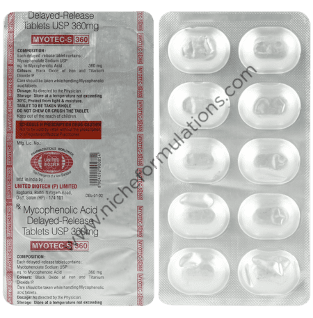 Myotec S 360mg Tablet