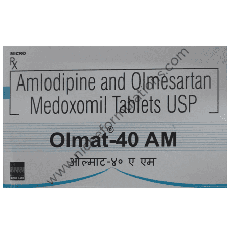 Olmat 40 AM Tablet
