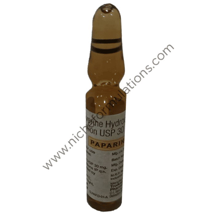 Paparin 2 ml Injection - Niche Formulations