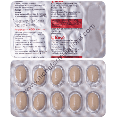 Pregcert 400mg Capsule
