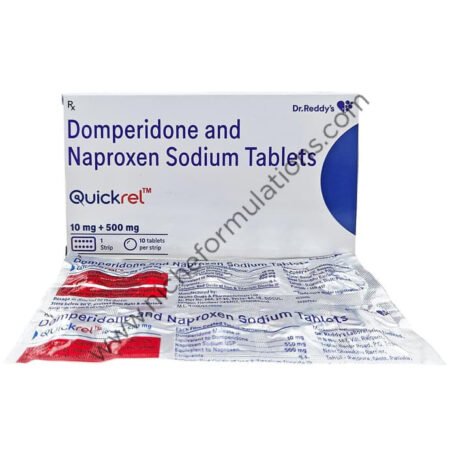 Quickrel 500mg/10mg Tablet