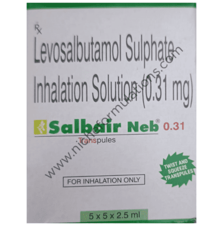 Salbair Neb 0.31 Transpules