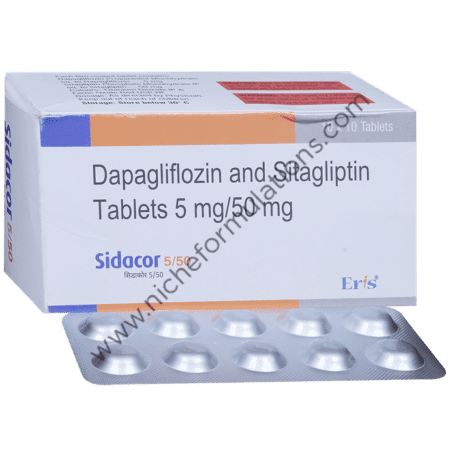 Sidacor 5mg/50mg Tablet