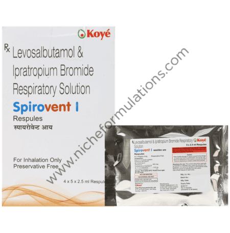 Spirovent I Respules (2.5ml Each)