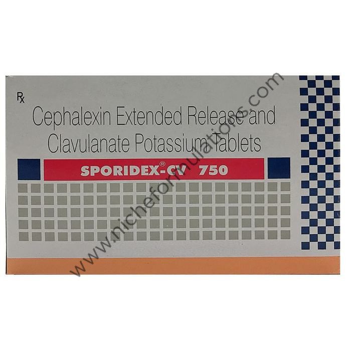 Sporidex-CV 750 Tablet ER