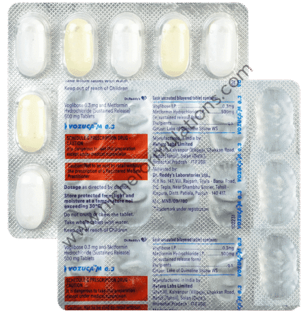 Vozuca-M 0.3 Tablet SR